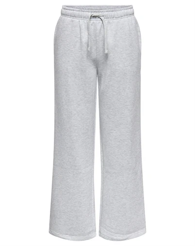 Only - ONLBest Straight Bukser - Light Grey Melange